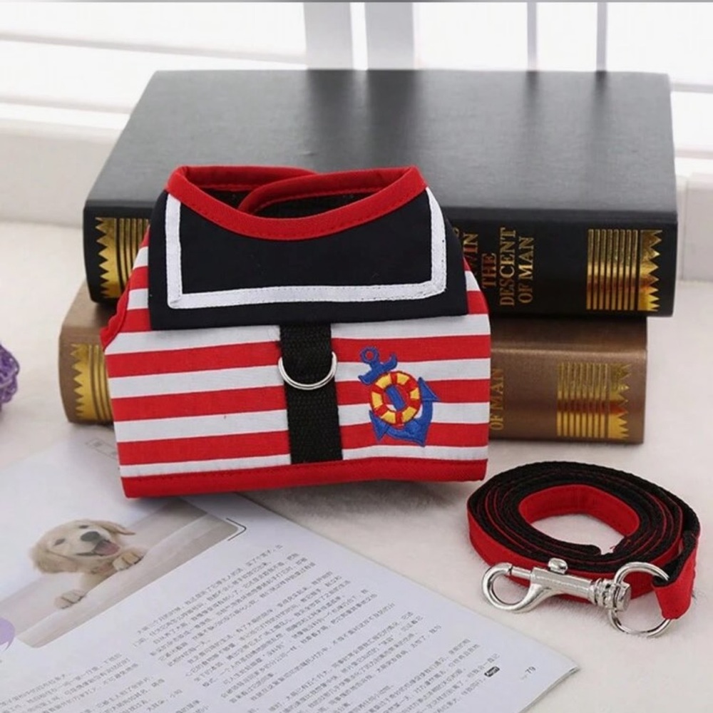 Pet sailor harness NEW